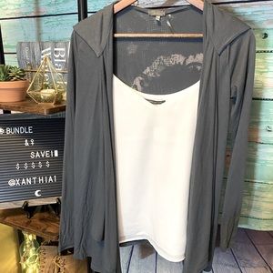 Ladies Hooded Cardigan